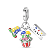 New Silver-Plated Cartoon Magic Character Charm Pendant, Suitable For Original DIY Bracelet, Women's Birthday Engagement Fashion Jewelry Gift - Silver - View 15