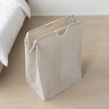 1pc Foldable Laundry Basket - Large Capacity Space-Saving Collapsible Hamper With Handles For Clothes, Towels & Toys Storage - Perfect For Bathroom, Dorm, Family, Bedroom, Laundry Room Organization And Storagelaundry Hamper,Washing Basketbathroom Organizer,Basket,Storage Basket,Foldable Laundry Basket - Multicolor - View 2