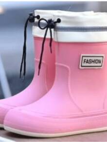 Women Rain Footwear - Pink - View 2