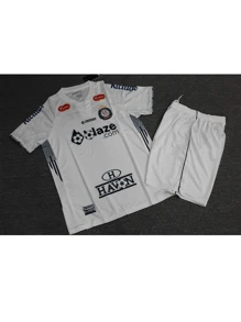 High End White Football Suit Set, Training Match Suit, Simple Embroidery, Supports Personalized Customization,Stylish,Fashion,Hipster,Casual,Minimal Chic,Personalized,Customized,Custom,Unique,Guy Costumes,Capsule Wardrobe,Men Basic/Street Style,Ideal Gifts For Him,Boyfriend,Family,Friends,For Birthdays,For Vacation/Holiday,For School/Competition,For Sports/Climbing