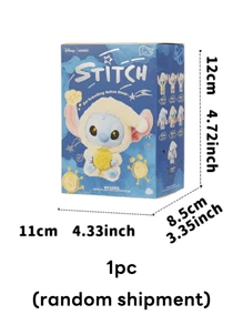 Cajas ciegas de vinilo de la serie Disney Stitch Must Eat A Bitche, caja individual/caja de juego opcional, entrega aleatoria, variedad de formas, adornos lindos, cajas ciegas interesantes, figuras coleccionables, adornos para autos, decoraciones de escritorio, colgantes de mochila, adecuadas para amigos como regalos, regalos de cumpleaños, regalos de San Valentín