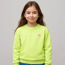 Blusão Moletom Frio Inverno Infantil Feminino Quentinho Estilosa Escolar