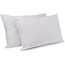 Charlotte Andersen Hotel Quality Stripe Pillow Set - Pair Of 2