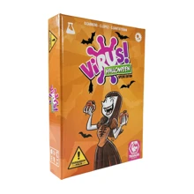 病毒 1 2 3 棋盘游戏传染性趣味纸牌游戏西班牙语英文版派对游戏万圣节趣味家庭游戏卡牌