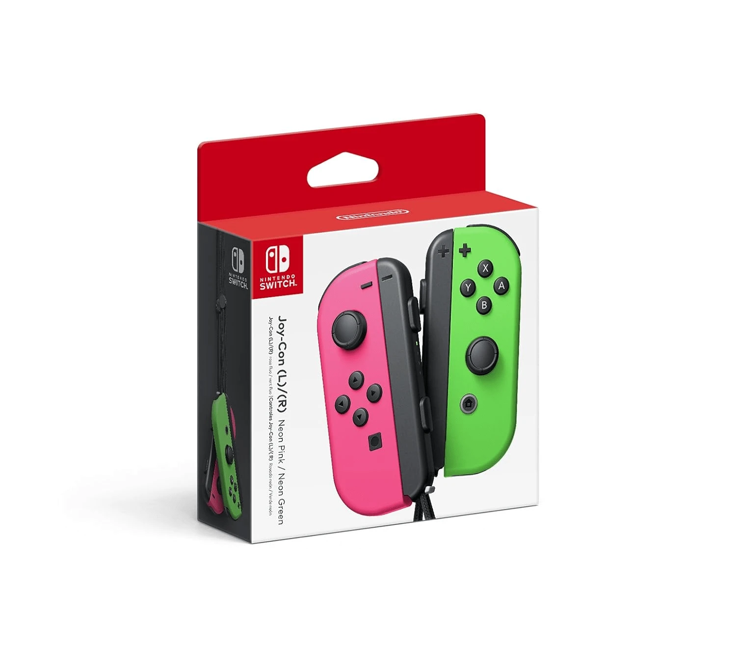 Nintendo Switch Joy-Con (L)/(R) -Neon Pink / Neon Green - Neon Pink / Neon Green - 查看 1