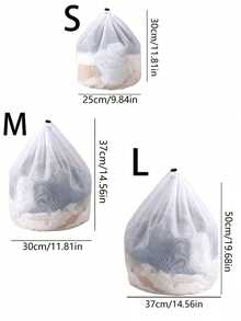 洗衣机网，配有绳塞，精致洗衣袋，防止衣物变形 - 彩色 - 查看 7