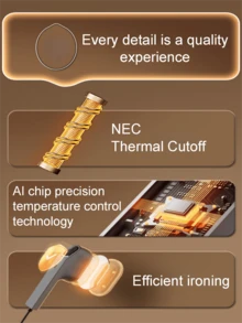 SOKANY 1 pezzo Ferro da stiro portatile, mini ferro elettrico, macchina per stirare domestica portatile, stiratura istantanea e calda, protezione intelligente della temperatura, stiratura piatta/appesa due in uno, pannello ampio e liscio, regolazione multi-velocità, stiratura senza danneggiare i vestiti, adatto per casa, viaggio, trasferta di lavoro e altre situazioni, elimina facilmente le pieghe sui vestiti, stiratura e appiattimento immediati, per una vita raffinata