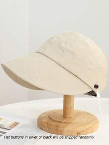 3pcs/1pc Women's Quick-Dry Solid Sun Protection Baseball Cap With Visor Brim, Summer Outdoor Golf Beach Hat, Suitable For Vacation, Beach, Gifts, Ponytail - Foldable - Sun Hat Quick Drying Summer Beach Outdoor - UV Protection Baseball Cap, Ultra-Light Fabric, Ultra-Light,