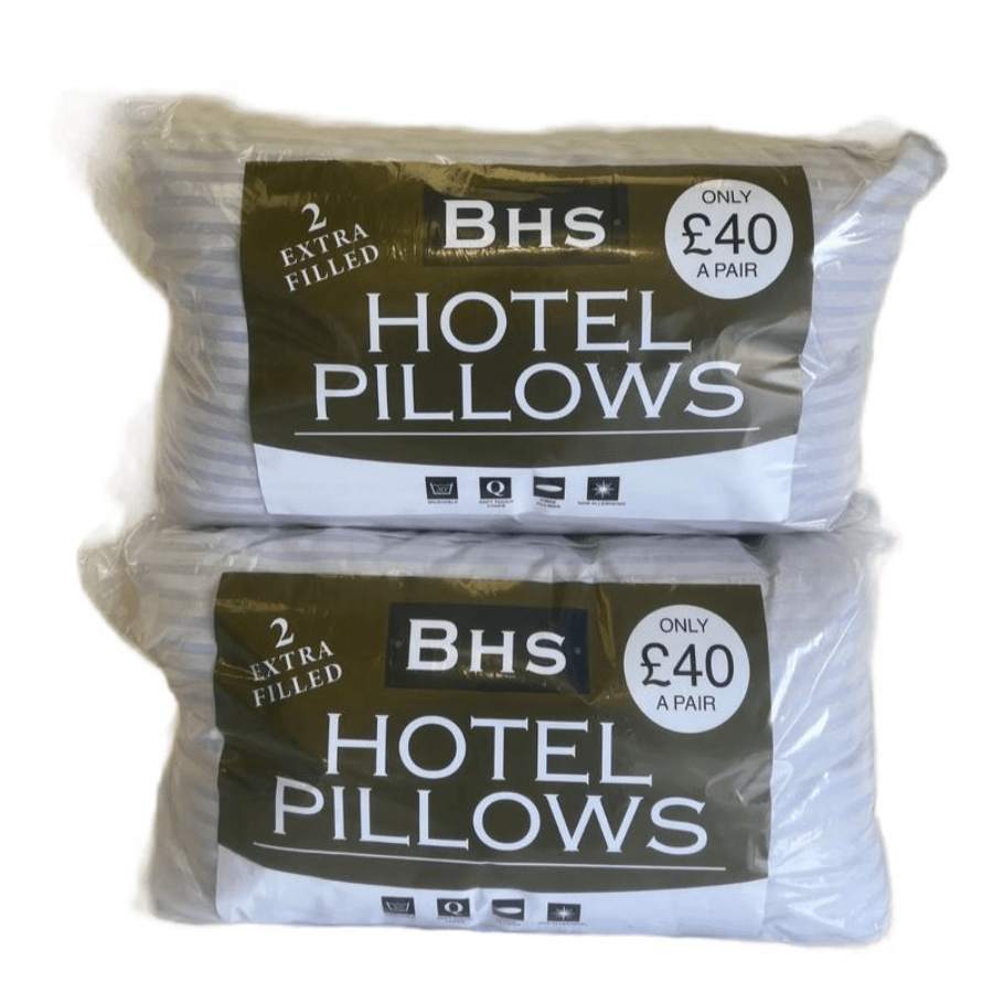 BHS Pack Of 4 And Pack Of 2 Luxury Hotel Quality Bounce Back Pillows