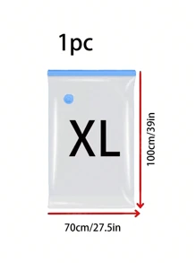 10/1 Set Transparent Vacuum Compression Bags, Airtight Seal Storage Bags, Organizers For Clothes, Blankets, Shirts, Small/Medium/Large/X-Large, Travel Accessories, Includes Air Pump, Suitable For Halloween Decorations, Halloween Costumes, Autumn Decor, Holiday Decor, Back To School Gifts