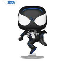 Funko POP: Spider-Man Serie de TV - Spider-Man de Traje Negro - Opción de regalo - Mercancía oficial - Fanáticos de los videojuegos - Modelo de exhibición coleccionable - Multicolor - Ver 1