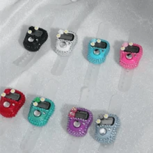1pc-6pcs Rhinestone Flower Counter Ring Sizer