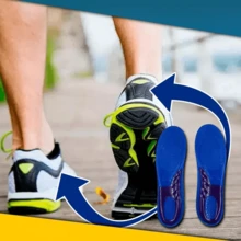 Silicone Insoles For Foot Pain, Shock-Absorbing, For Shoes. - 藍色 - 查看 3