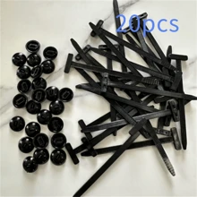 50 pièces de sangle de câble en nylon robuste auto-verrouillante - résistante aux UV, anticalorique, sangle de câble en plastique polyvalente pour la réparation automobile, le bureau et l'extérieur, y compris les racks de rangement, les accessoires de réparation automobile, de conception multifonctionnelle, sangle en nylon durable Fournitures scolaires, rentrée scolaire