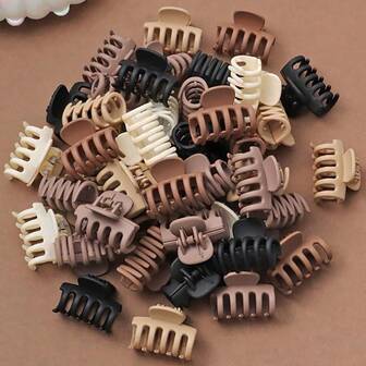 Pinzas para el cabello pequeñas y versátiles (15/20/30 unidades) con forma de hueso, ideales para mujer. Pinzas para flequillo, estilo retro sencillo, perfectas para el hogar, vacaciones y ocasiones informales. Ligeras y prácticas, ideales como pinzas de moda para el cabello en invierno.