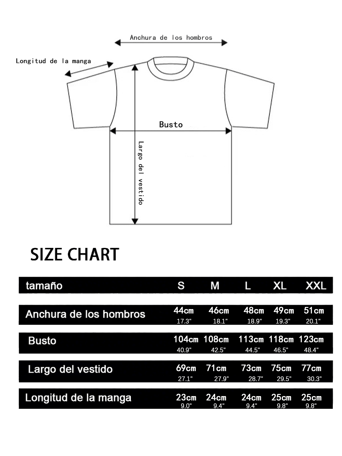 男士T恤 - 黑色 - 查看 4