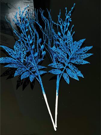 1PC/3PCS/5PCS Artificial Sparkling Glitter Plant ,40cm Fake Tree Branch,Christmas Tree Decorations Ornament For Festival Wedding Party Home Indoor Dining Table, Room,Bedroom Decoration, Gift, Wreath, Rattan Diy Decoration Accessories,Christmas Tree And Christmas Plant Decor Home Decor Christmas Decorations