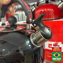 2 Liters Black Stainless Steel Kettle With Whistle For Water, Coffee, Tea, Wellmix WX12578 - 黑色 - 查看 7