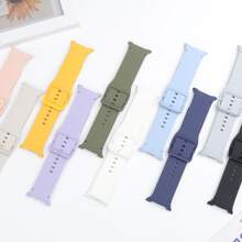 1pc Silicone Strap Compatible With Samsung Galaxy Watch 8/8 Classic 40mm 44mm Band Women/Men,Sweatproof Replacement Bracelet Wristband Compatible With Samsung Galaxy Watch 8 Classic/8 Smartwatch Accessories - With Galaxy Watch 8/8 Classic - View 9