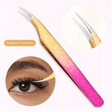 Zestaw 5 precyzyjnych pęset do przedłużania rzęs, zestaw zalotek do rzęs – profesjonalny aplikator i narzędzie do usuwania rzęs ze stali nierdzewnej z końcówkami pokrytymi tytanem, akcesoria kosmetyczne DIY do idealnych rzęs, do poprawy objętości i długości, w zestawie etui, nie wymaga baterii, prezenty dla rodziny, przyjaciół, par, na Halloween, prezenty świąteczne, na powrót do szkoły, zalotka do rzęs, pęseta do brwi, makijaż, tanio, wystrój pokoju, toaletka, podróż, sypialnia, akcesoria do makijażu, pęseta