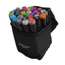 Touch Pen 36 Colors Dual Tip Permanent Marker Drawing Kit