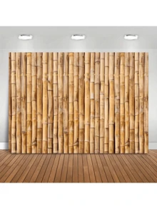 1 件竹子背景派对背景照片道具、横幅装饰、派对家居装饰、派对墙面装饰、派对背景装饰、派对装饰用品 - 多色 - 查看 2