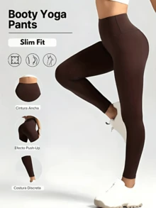 Women Leggings - Café - View 2