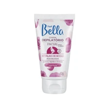 Depil Bella Facial Hair Removal Cream Rose Petals 40g