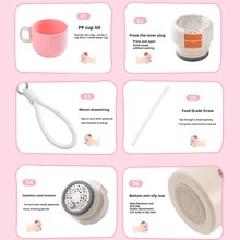 1pc 450ml Double Wall Insulated Tumbler With Straw, 316 Stainless Steel Portable Water Bottle, Student Sports Water Bottle, Suitable For Outdoor And Daily Use