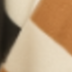 Rayas negras/desnudas/caramelo