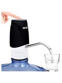 Dispensador de Agua Eléctrico Recargable USB para Garrafón Portátil Compacto - Negro - Ver 4
