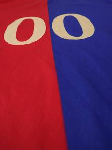 定制球衣，巴塞罗那，透气快干 210G 春夏男女款短袖 T 恤，球队/俱乐部训练 V 领足球运动上衣，正面和背面印有姓名号码标志，舒适贴合日常、休闲、派对 - 彩色 - 查看 4