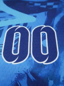 定制足球球衣，马德里竞技队，透气速干 210 克春夏运动队俱乐部训练 V 领足球衫，带有个性化姓名、号码、徽标，适合日常休闲、派对、舒适合身、时尚、时尚、时髦、休闲、简约时尚、个性化、定制、定制、独特、男士服装、胶囊衣橱、男士基本/街头风格、送给他、男朋友、家人、朋友的理想礼物、生日、度假/节日、上学/比赛、运动/登山 - 彩色 - 查看 5