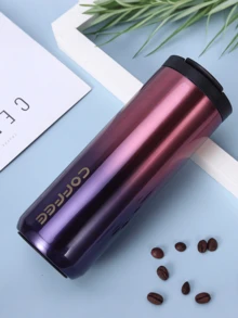 1个迷你不锈钢真空保温咖啡杯,时尚礼品杯,小巧便捷,握感舒适,适合外出、办公、饮用咖啡、奶茶等。真空保温咖啡杯配有防漏螺旋盖,男女皆宜,可盛装冷热饮品,是户外露营旅行的理想之选。 - 彩色 - 查看 4