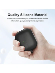 Compatible With Samsung Galaxy Buds3 Case And Galaxy Buds 3 Pro Case,Soft Silicone Case Cover With Keychain,Shockproof,Premium Silicone Cover - Multicolor - View 3