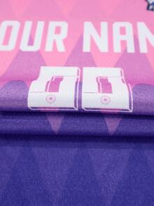 定制德国国家队足球服，男士 V 领运动 T 恤，球队俱乐部训练上衣，正面和背面印有姓名、号码和徽标，吸湿排汗透气面料，适合休闲、派对、舒适穿着、季节精选、运动户外、定制男士运动休闲服饰 - 彩色 - 查看 5