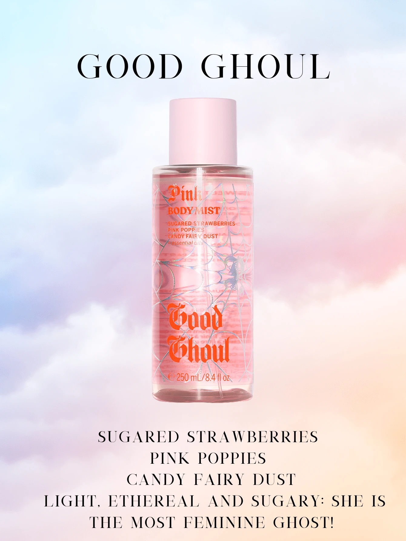 Victoria's Secret Victoria's Secret VS Body Mist Fine Fragrances Pink Perfume Dreamy Petals Sunlit Sparkling Blooms - 好食屍鬼 - 查看 1