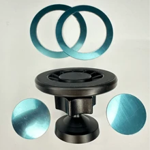 1个适用于健身房和高尔夫球车的磁性手机支架 - 360°旋转，重型磁铁底座（适用于铁质表面）。易于安装（不防水）。兼容4.7-6.5英寸手机 - 非常适合锻炼和自拍，兼容和安卓手机，是生日、家人、朋友的礼物，车载配件，车载手机支架 - 彩色 - 查看 12