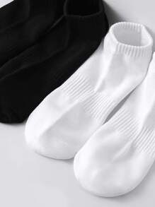 20 Pairs White Unisex Sports & Casual Low Cut Ankle Socks