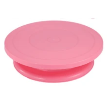 Kit de décoration de gâteau de 28 cm, fournitures de cuisson, plateau tournant de gâteau avec 2 spatules droites et coudées pour le glaçage, 3 lisseurs et grattoirs à glaçage. Accessoires et outils de cuisson pour débutants et professionnels, disponibles en plusieurs couleurs. - Multicolore - Voir 18