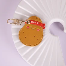 土豆形钥匙扣适用于卡包挂件钥匙链包包汽车配件女士钥匙扣