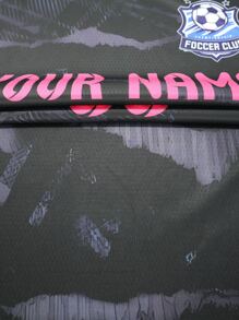 定制个性化运动衫，V 领透气速干男女通用 T 恤，适合团队、俱乐部、训练，正面和背面印有姓名和号码，舒适适合日常休闲、派对、春夏季、时尚、时尚、时髦、休闲、简约时尚、个性化、定制、定制、独特、男士服装、胶囊衣橱、男士基本/街头风格、送给他、男朋友、家人、朋友的理想礼物、生日、度假/节日、上学/比赛、运动/登山、定制男士运动和娱乐服装、轻松舒适 - 彩色 - 查看 5