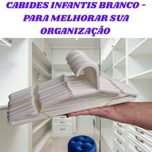 25 Units White Baby Hanger Plastic Layette Kit For Children's Clothes - 白色 - 查看 4