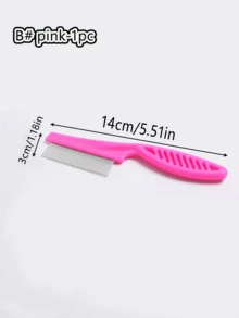 3件/1件头皮深层清洁毛刷、紧凑型去屑牙刷、长柄美容刷、美发套装、美发工具套装、发饰 - 彩色 - 查看 10