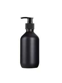 1/2 Pcs,Matte Black PET Soap Dispenser Soap Dispenser,Countertop Lotion Bottle With Pump,Bathroom Lotion Liquid Soap Dispenser,Hand Soap Container,Bathroom Countertop Pump Dispenser,Refillable Shampoo Shower Gel Conditioner Empty Bottle,Bathroom Accessories, Back To School
