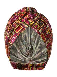 1 件花卉交叉弹性头带，波西米亚风格时尚发饰 - 彩色 - 查看 10