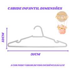 25 Units White Baby Hanger Plastic Layette Kit For Children's Clothes - 白色 - 查看 2