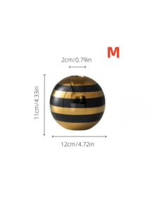 1个镀金陶瓷花瓶，家居装饰摆件，工艺品，花盆，水培花瓶，房间装饰，礼品，玻璃花瓶 - 蜜蜂圓球 - 查看 10