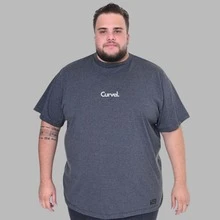 Character Design Shirt Plus Size Men's T-Shirt - Dark Grey - View 2