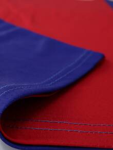 定制球衣，巴塞罗那，透气快干 210G 春夏男女款短袖 T 恤，球队/俱乐部训练 V 领足球运动上衣，正面和背面印有姓名号码标志，舒适贴合日常、休闲、派对 - 彩色 - 查看 6